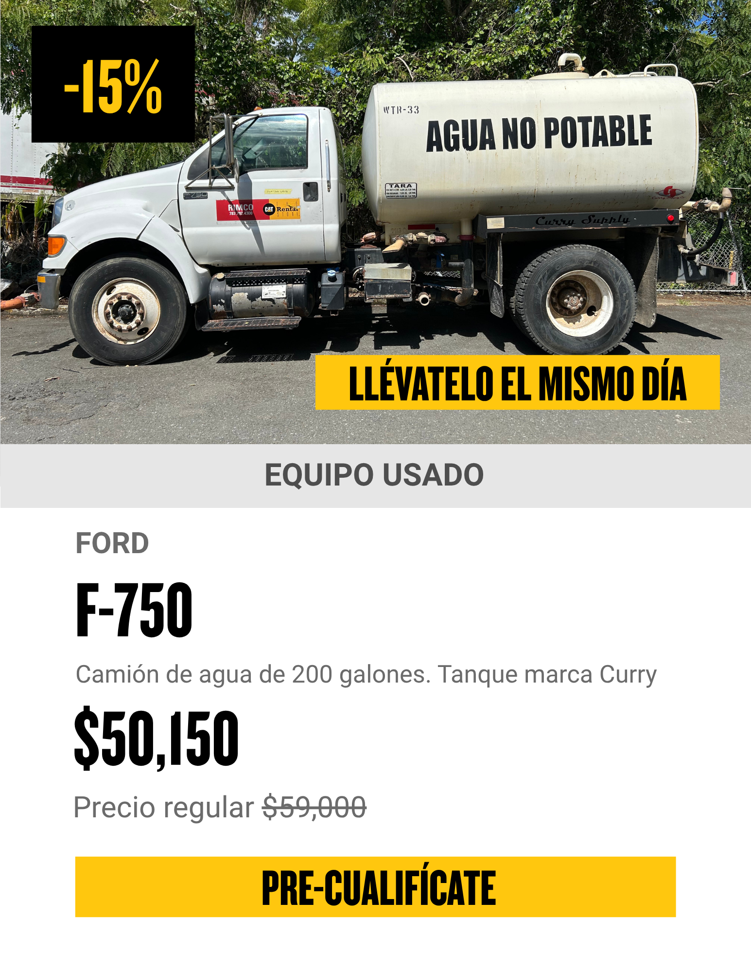 Water truck Water truck